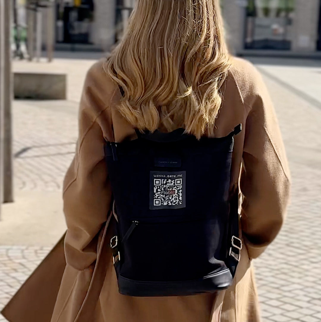 Flable QR Flirt-Sticker