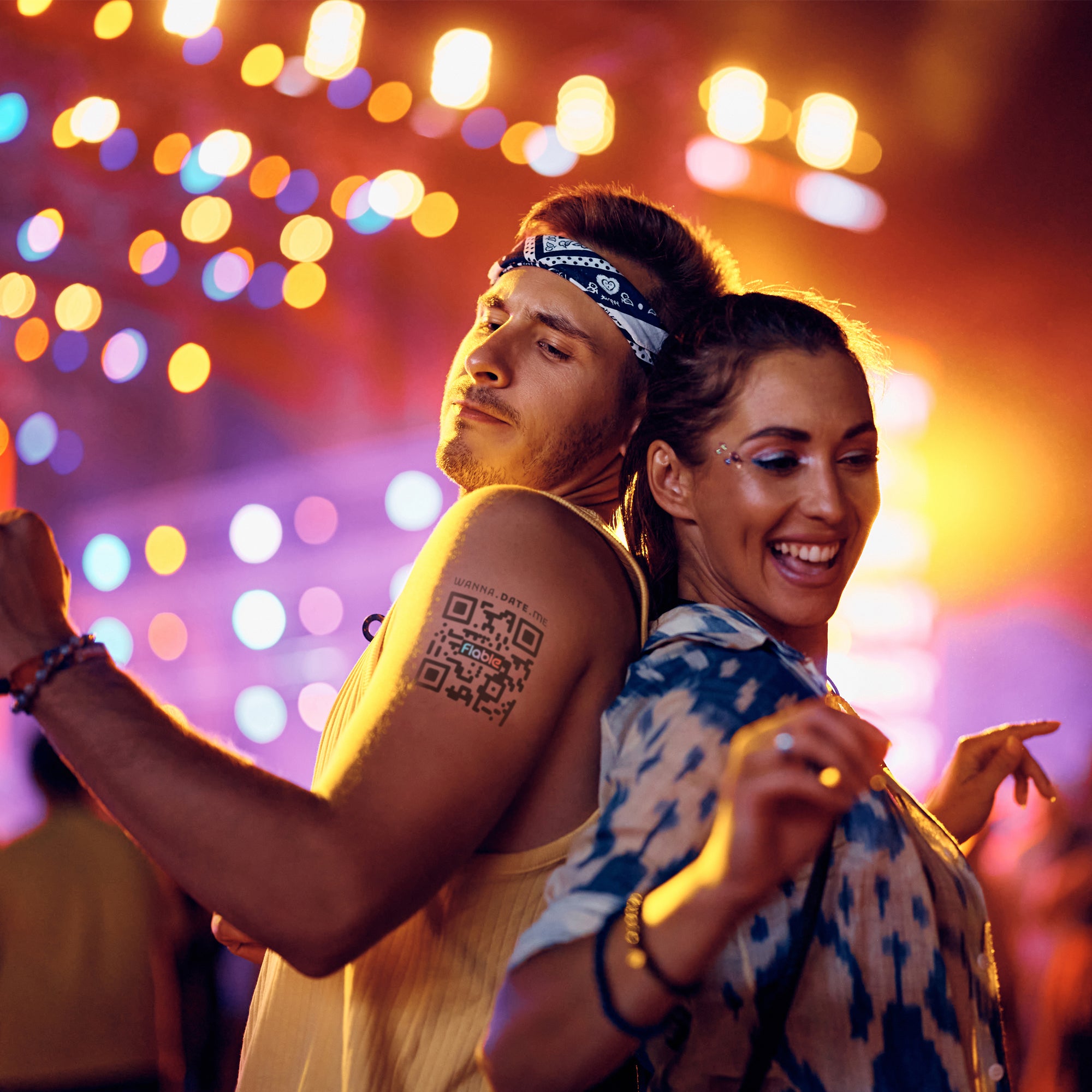 Flable QR Flirt-Tattoo