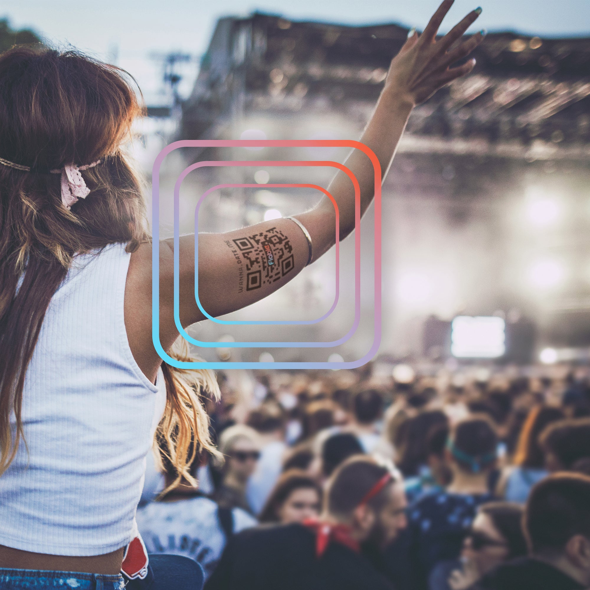 Flable QR Flirt-Tattoo