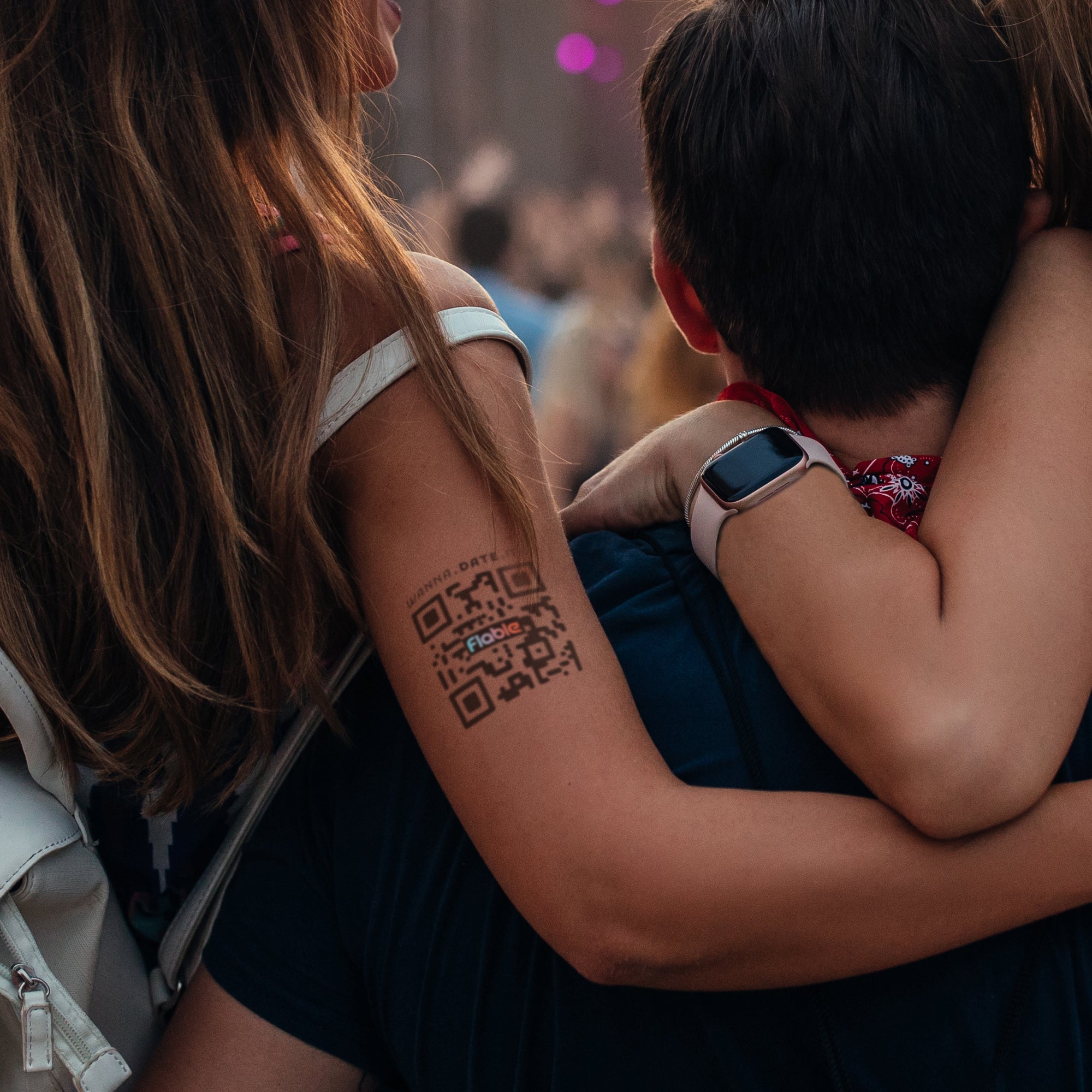 Flable QR Flirt-Tattoo