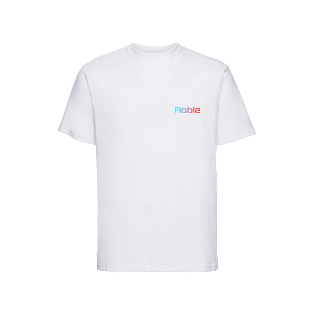 Flable QR Flirt-Shirt Männer White