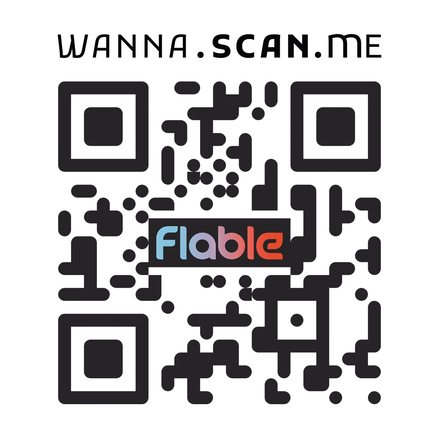 Flable QR Flirt-Tattoo